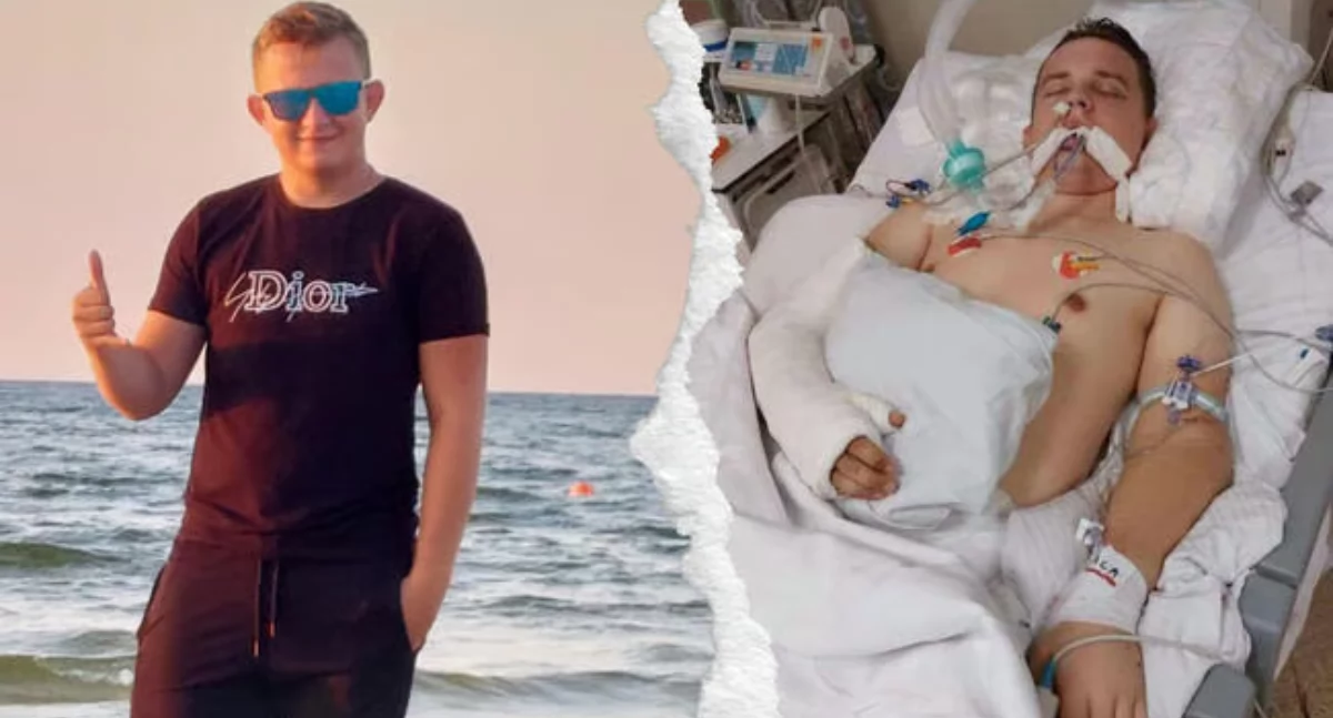 Charytatywnie, Piotrek miał tragiczny wypadek Pomóżmy wrócić zdrowia - zdjęcie, fotografia