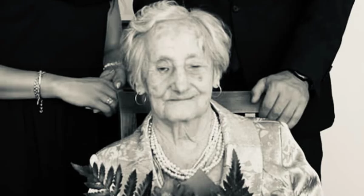 Inne Powiat, Zmarła najstarsza mieszkanka - zdjęcie, fotografia