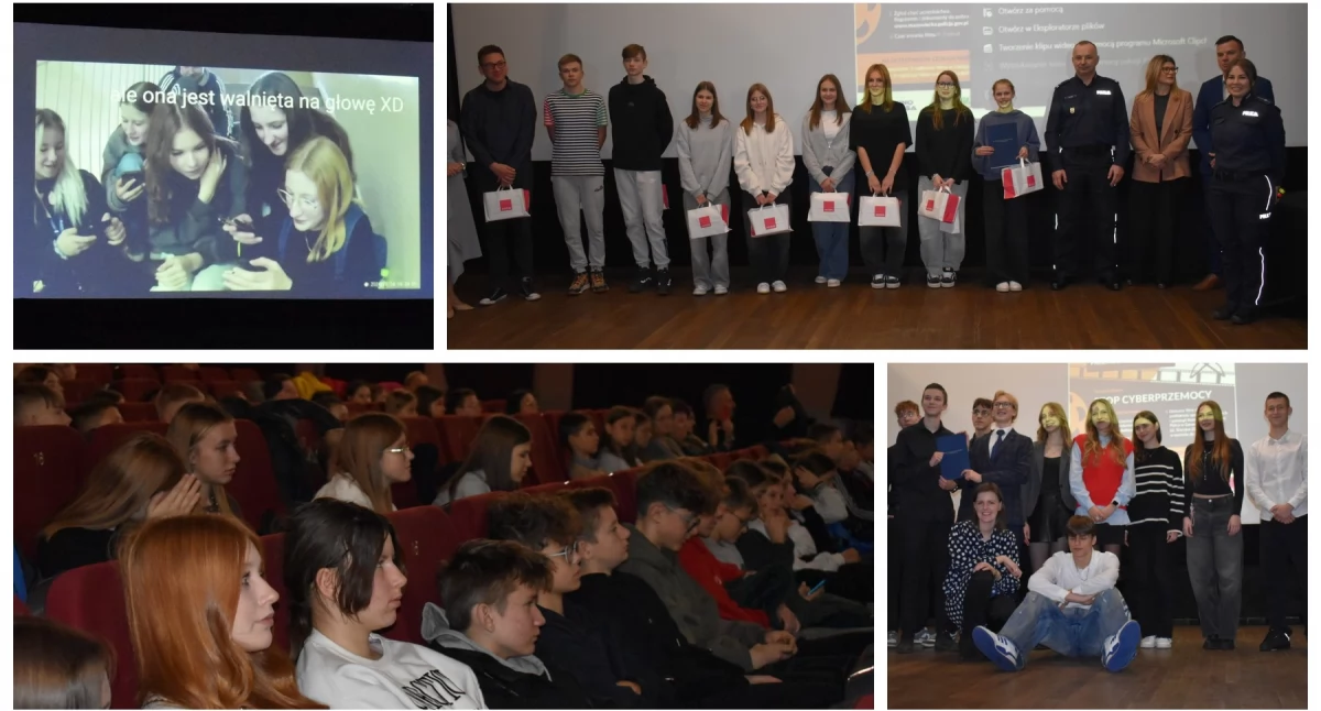 Inne Miejskie, Najlepsze filmy nagrodzone! Młodzież kontra nienawiści przemoc! - zdjęcie, fotografia