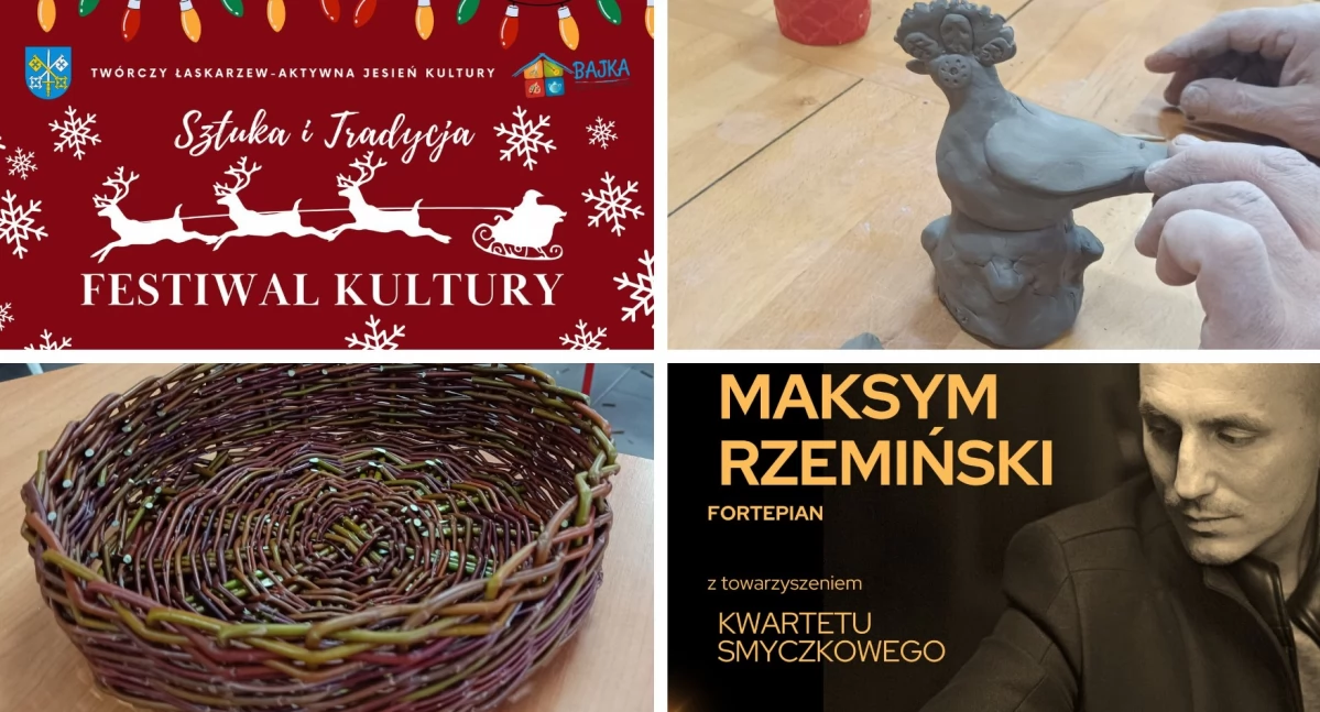Inne Ciekawostki, Twórcza jesień Łaskarzewie niedzielę koncert muzyki filmowej - zdjęcie, fotografia