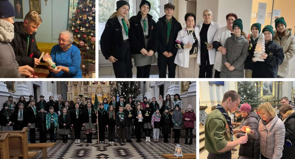 Inne Ciekawostki, Betlejemskie Światło Pokoju powiecie - zdjęcie, fotografia