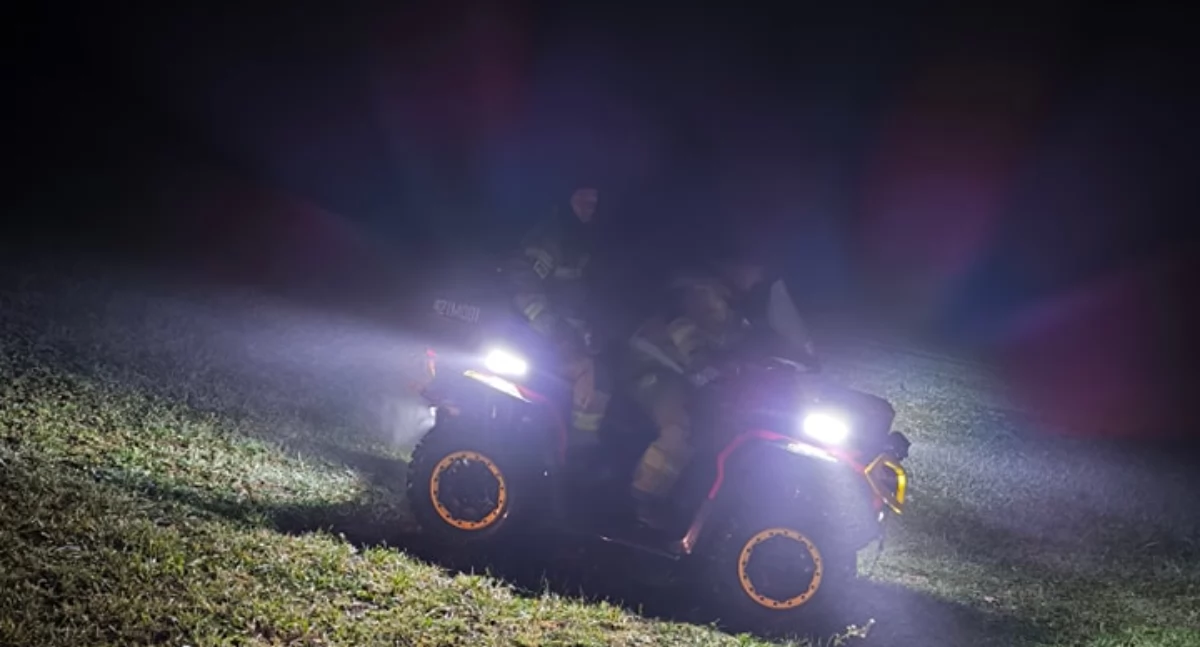 Osoby poszukiwane , Nocne poszukiwania mężczyzny - zdjęcie, fotografia
