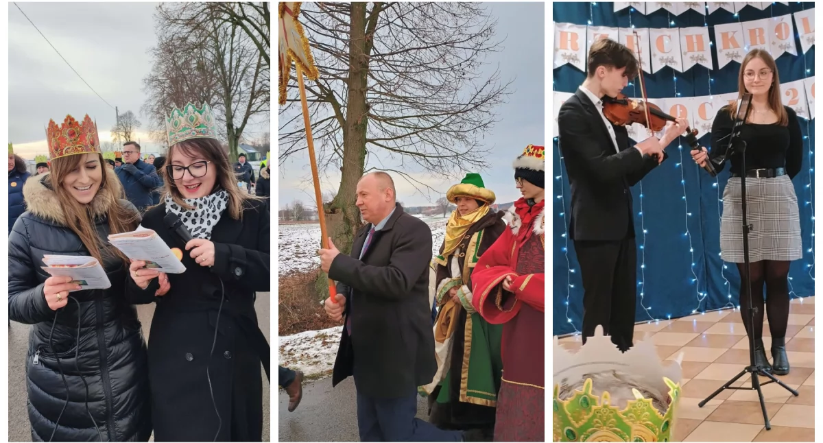 Inne Powiat, Orszak Trzech Króli przemaszerował przez Podebłocie! - zdjęcie, fotografia