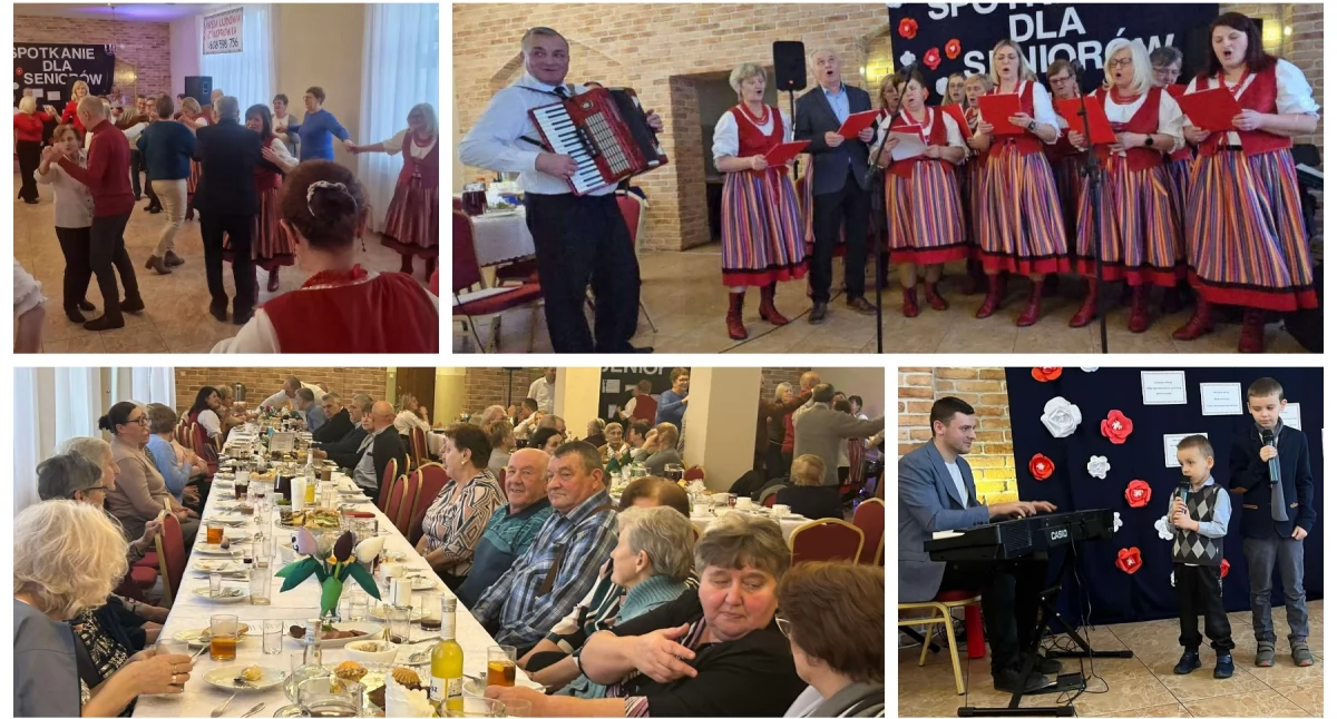 Inne Powiat, Spotkanie noworoczno karnawałowe seniorów - zdjęcie, fotografia