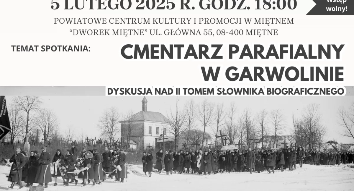 W Powiecie, Będzie drugi wyjątkowej publikacji! Można zgłaszać biogramy zmarłych! - zdjęcie, fotografia
