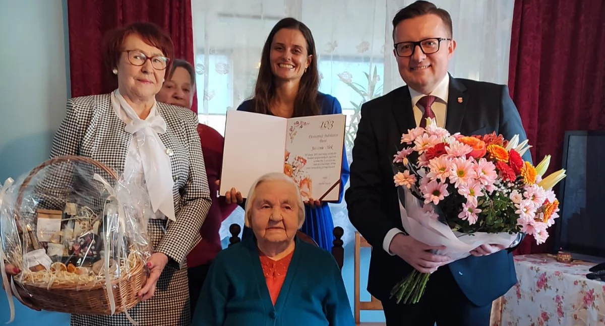 Inne Powiat, letnia Janina świętowała urodziny! - zdjęcie, fotografia