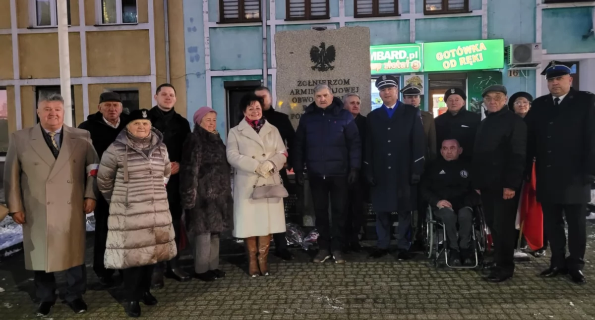 Uroczystości Powiat, Narodowy Dzień Pamięci Żołnierzy Armii Krajowej pierwszy - zdjęcie, fotografia