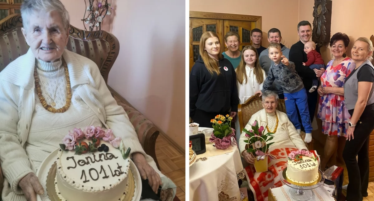 Inne Powiat, Janina Sionek skończyła - zdjęcie, fotografia