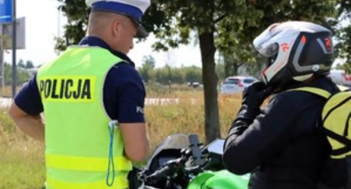 Sprawy kryminalne , Motocykliści uprawnień - zdjęcie, fotografia
