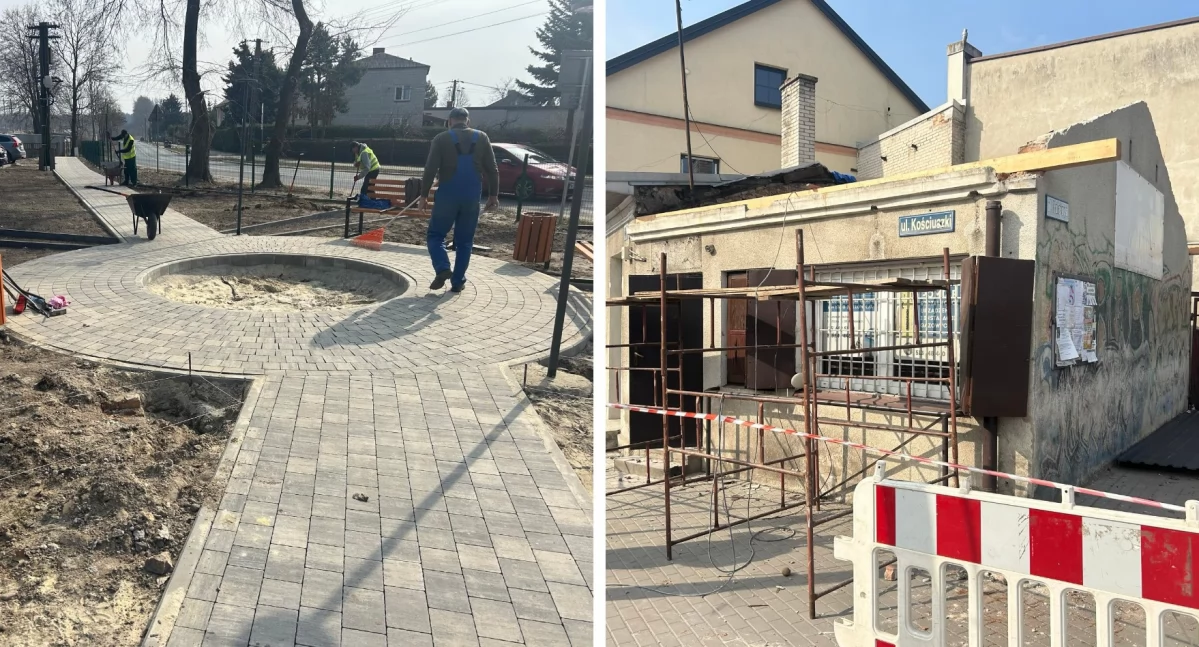Inwestycje Powiat, Idzie wiosna ruszają prace - zdjęcie, fotografia