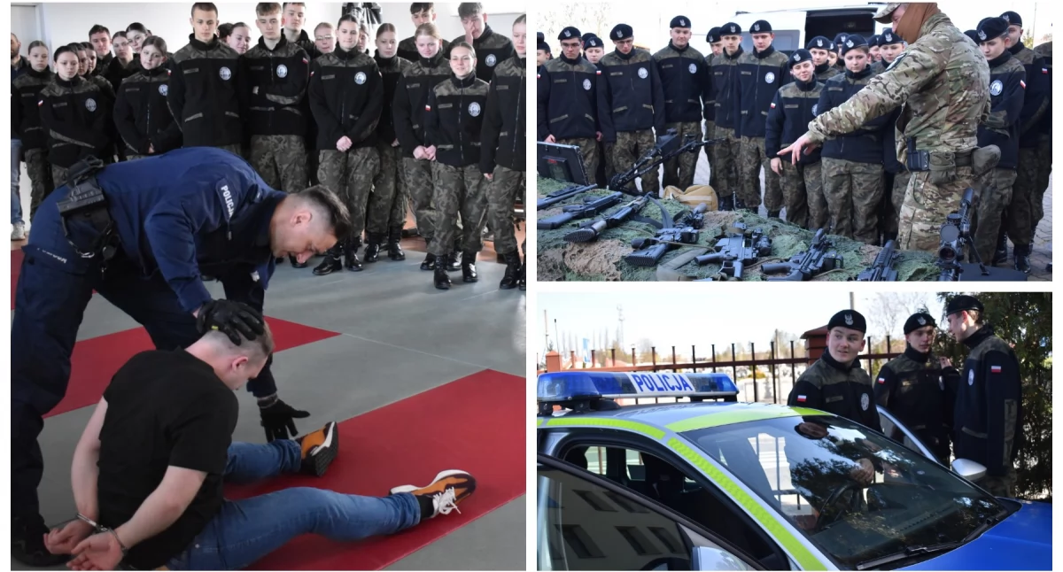Inne Miejskie, Młodzież poznała kulisy pracy policji - zdjęcie, fotografia