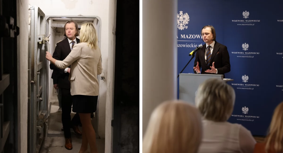 Spotkania, Garwolinie wojewoda rozmawiał bezpieczeństwie - zdjęcie, fotografia