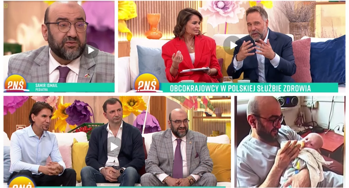 Inne Ciekawostki, Znany lubiany lekarz telewizji Samir Ismail poruszony wiadomościami rodziców pacjentów - zdjęcie, fotografia