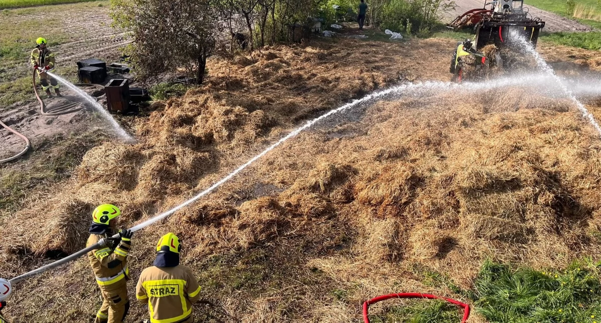 Interwencje Powiat, Pożar wywołał pytania sprawność hydrantu Władze odpowiadają - zdjęcie, fotografia