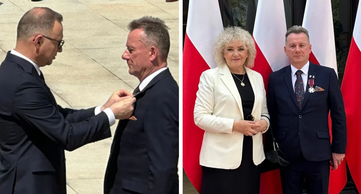 Inne Powiat, Waldemar Sabak odznaczony przez Prezydenta! - zdjęcie, fotografia