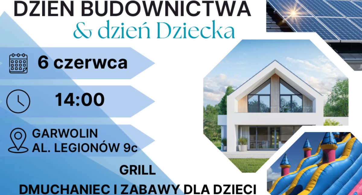 W Garwolinie, Dzień Budownictwa atrakcjami dzieci! - zdjęcie, fotografia