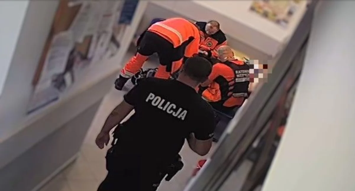 Komunikaty policji , Nocny dramat szczęśliwym finałem! - zdjęcie, fotografia