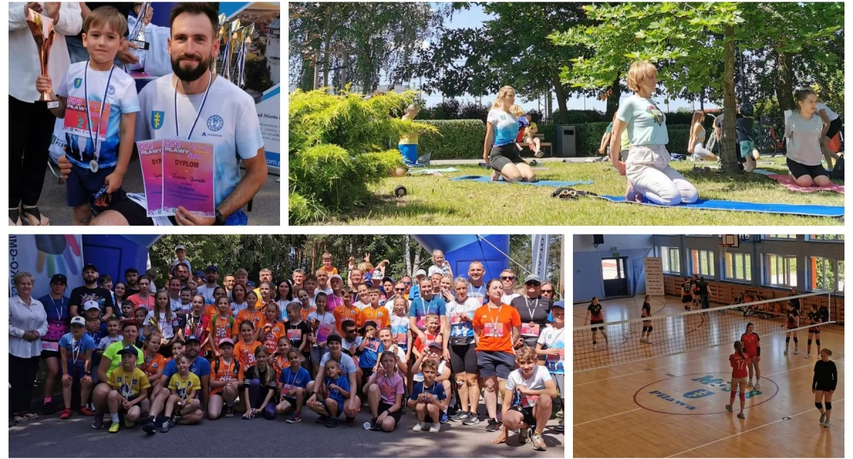 Inne Powiat, Pierwszy dzień świętowania zmagania sportowe ortograficzne! Pilawy trwają - zdjęcie, fotografia