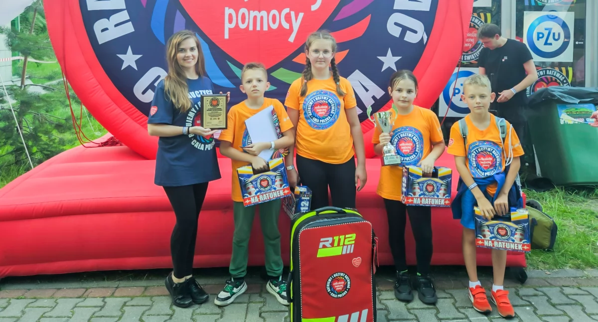 Inne Powiat, Młodzi ratownicy wśród najlepszych Polsce! - zdjęcie, fotografia