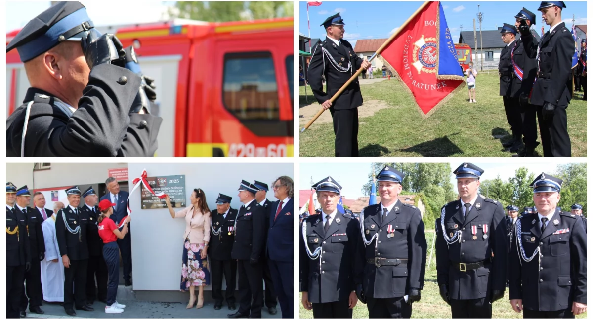 Uroczystości Powiat, strażackiej służbie pokoleń Piękny jubileusz lecia jednostki - zdjęcie, fotografia