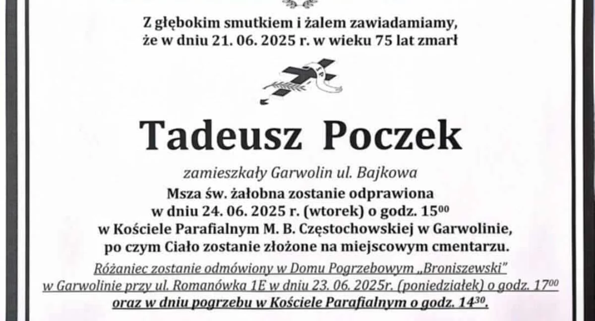 Inne Powiat, Zmarł były komendant - zdjęcie, fotografia