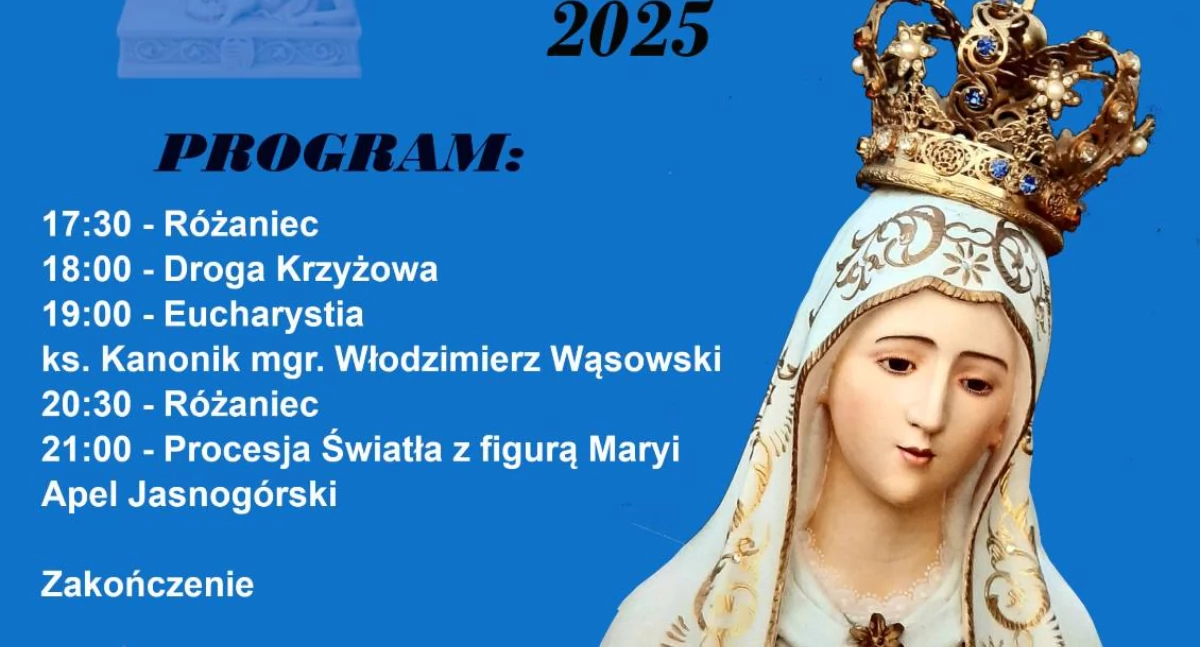 W Powiecie, Nabożeństwo fatimskie Górkach sobotę - zdjęcie, fotografia