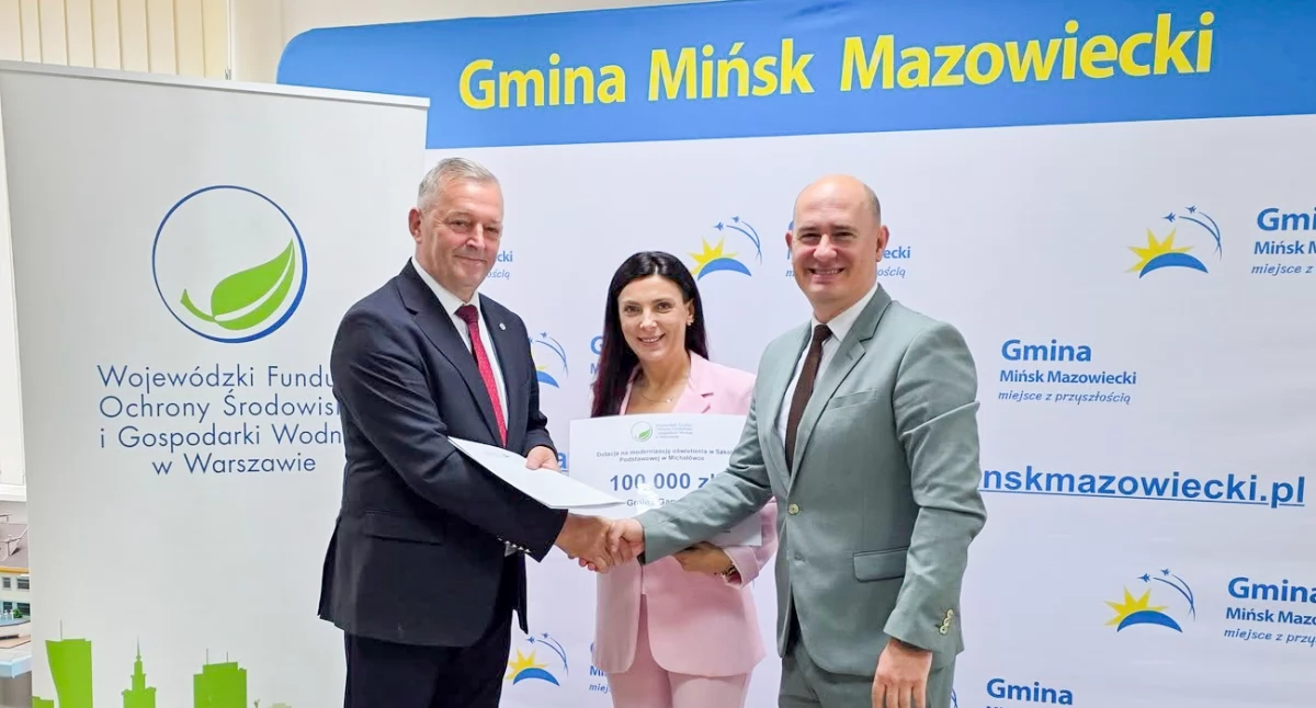 Inne Powiat, Szkoła Michałówce będzie jaśniejsza zdrowsza Gmina pozyskała oświetlenie - zdjęcie, fotografia