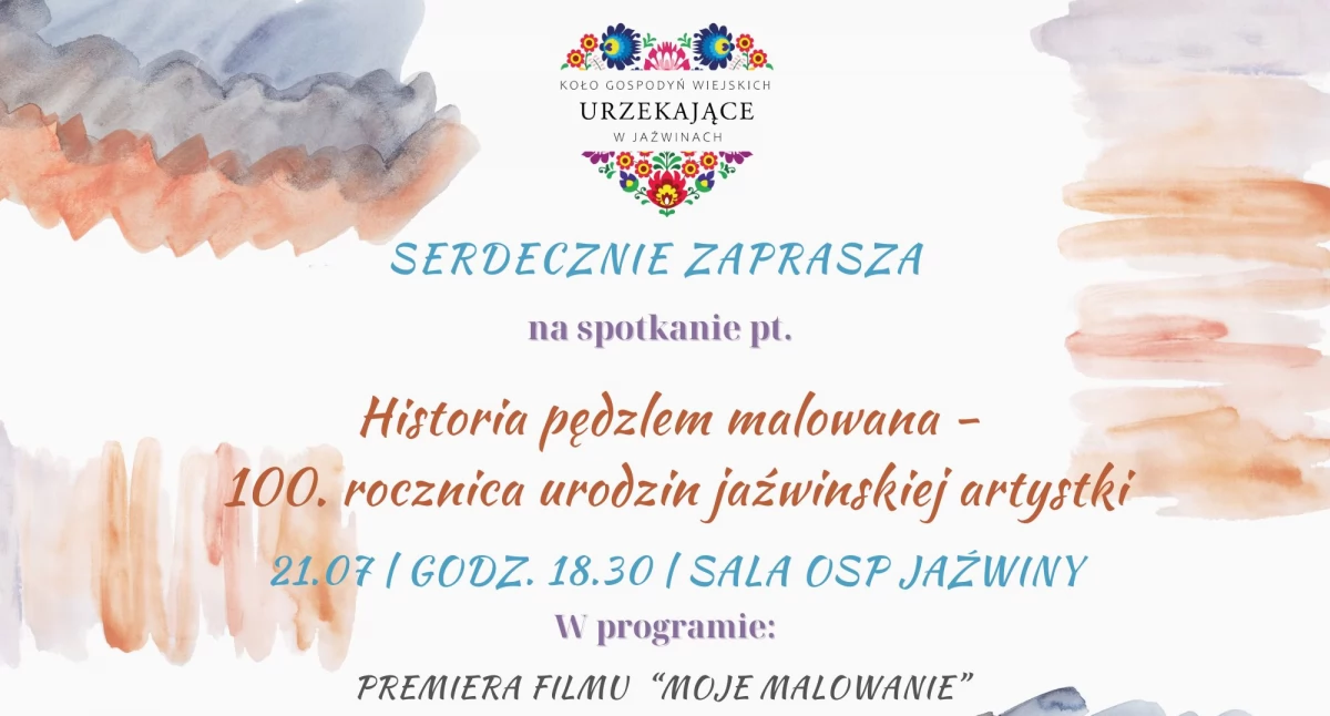 Wystawy, Historia pędzlem malowana uczci rocznicę urodzin artystki Władysławy Witek - zdjęcie, fotografia