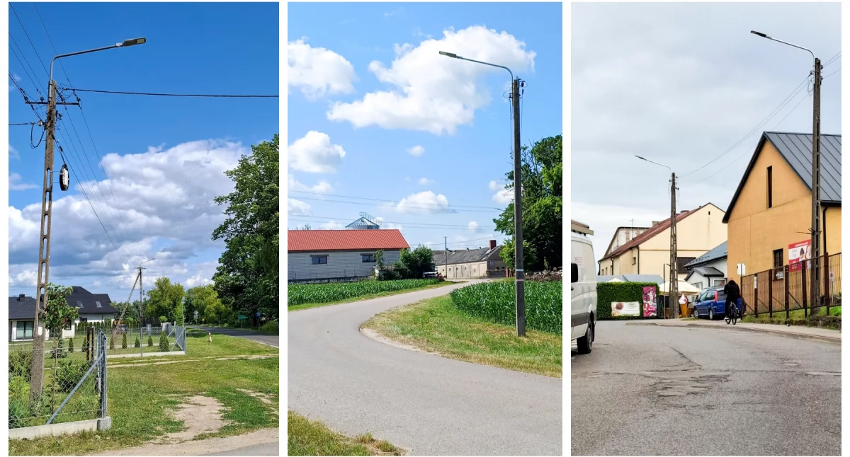 Inne Powiat, Będzie jaśniej oszczędniej Zakończyła wymiana oświetlenia ulicznego - zdjęcie, fotografia