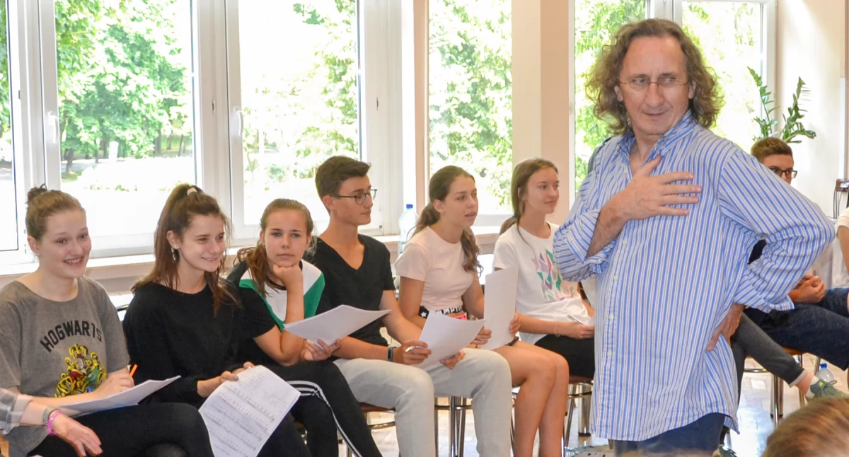 Inne Ciekawostki, Miętnem szukają następców Górniak Pazury Letnie warsztaty Teatru Studia Buffo pełni - zdjęcie, fotografia