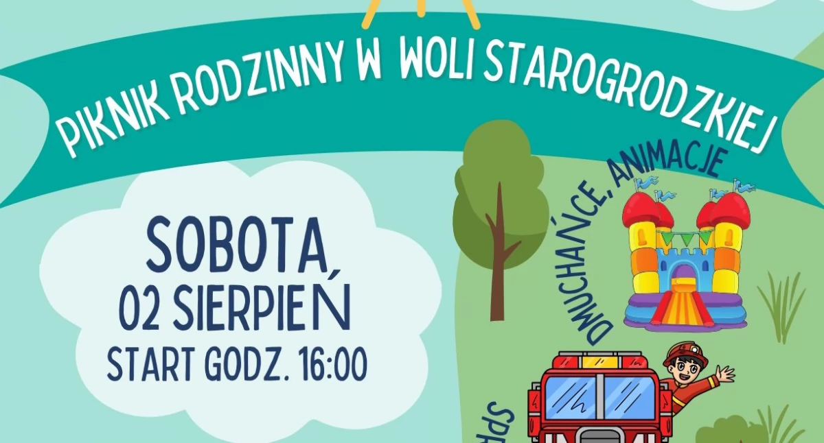 W Powiecie, Otwarcie placu rekreacyjnego wielki piknik rodzinny - zdjęcie, fotografia