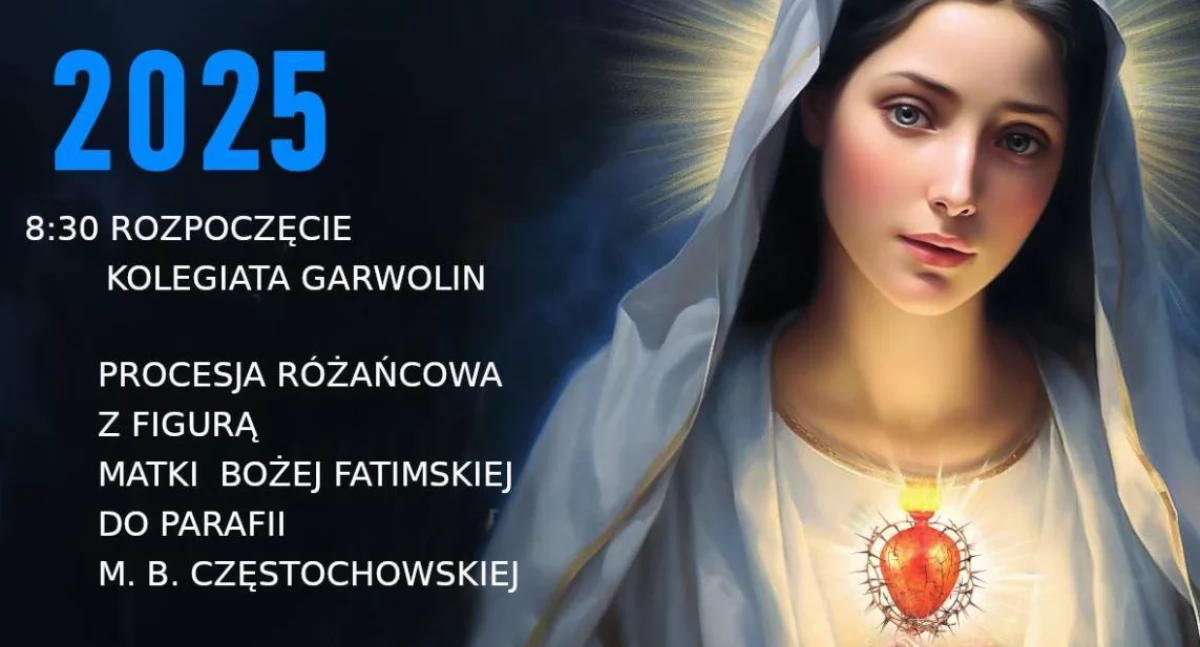 W Garwolinie, Wojownicy Maryi zapraszają wspólnej modlitwy Pierwsza sobota sierpnia - zdjęcie, fotografia