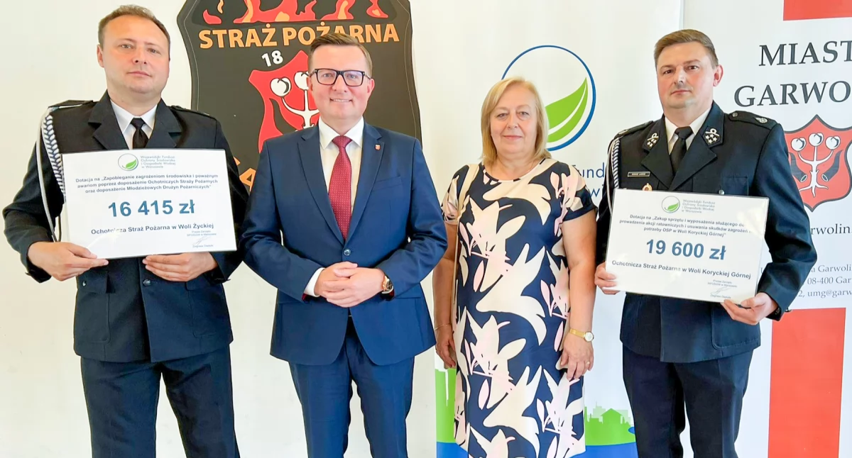 Inne Powiat, Gmina Trojanów dofinansowaniem Ponad ekologię bezpieczeństwo - zdjęcie, fotografia