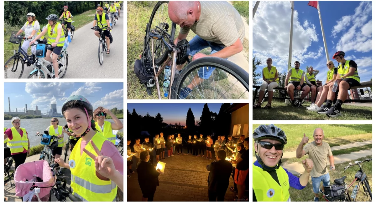 Inne Ciekawostki, Pielgrzymka rowerowa Jasną Górę dzień pierwszy drugi - zdjęcie, fotografia