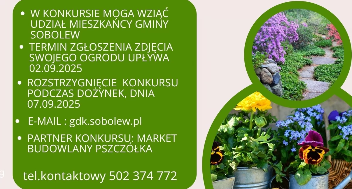 Inne Ciekawostki, Ruszył konkurs najładniejszy ogród Zgłoś swoje zielone królestwo! - zdjęcie, fotografia