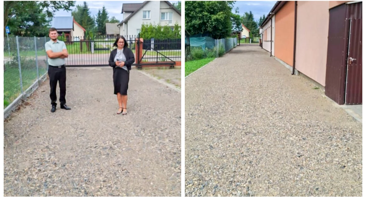 Inne Powiat, dojazd świetlicy gotowy! Inwestycja ponad - zdjęcie, fotografia