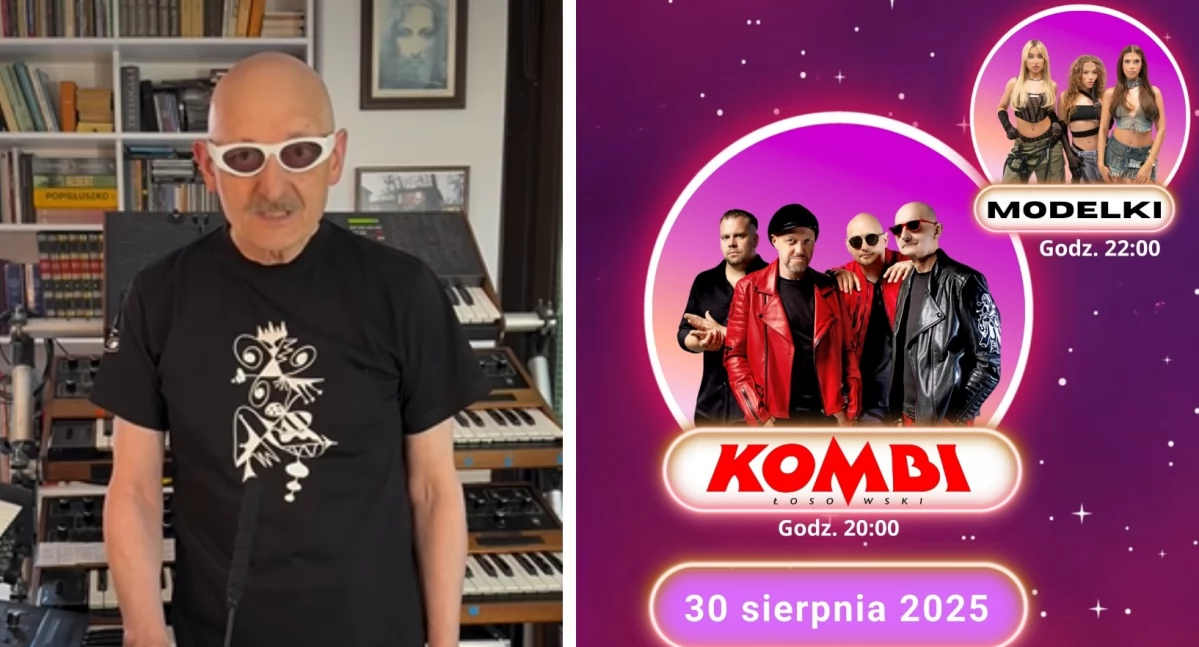 W Powiecie, Koncert Kombi Łosowski laserowym show! Gwiazdy program Miasta! - zdjęcie, fotografia