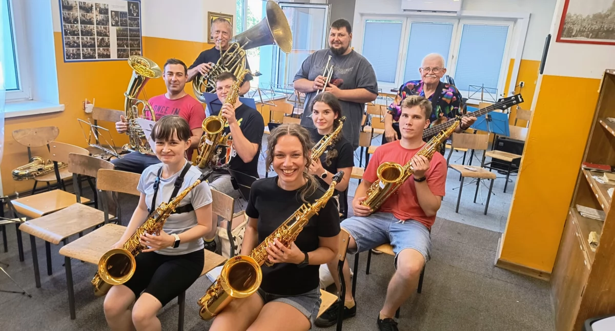 Inne Miejskie, instrumenty lecie Orkiestra miarę jubileuszu! - zdjęcie, fotografia