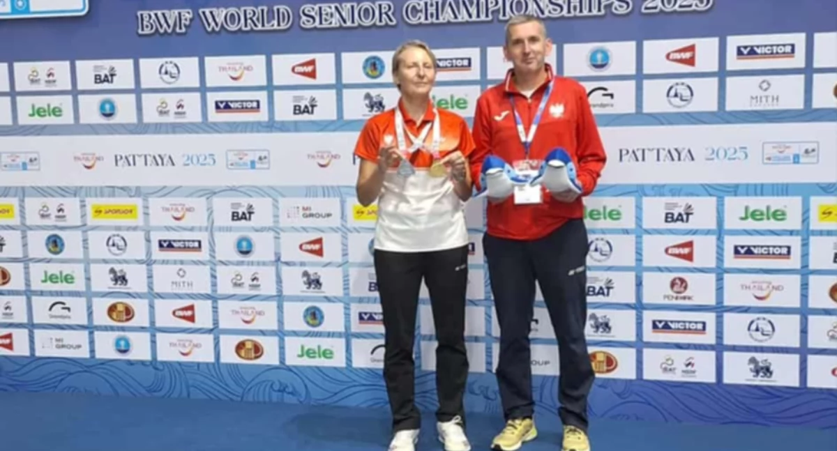Badminton, Maria Brzeźnicka Mistrzynią Świata! - zdjęcie, fotografia