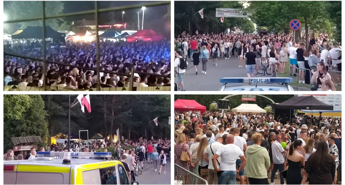 Inne Powiat, Prawie imprez tysiące uczestników Wydarzenia plenerowe czujnym okiem policji - zdjęcie, fotografia