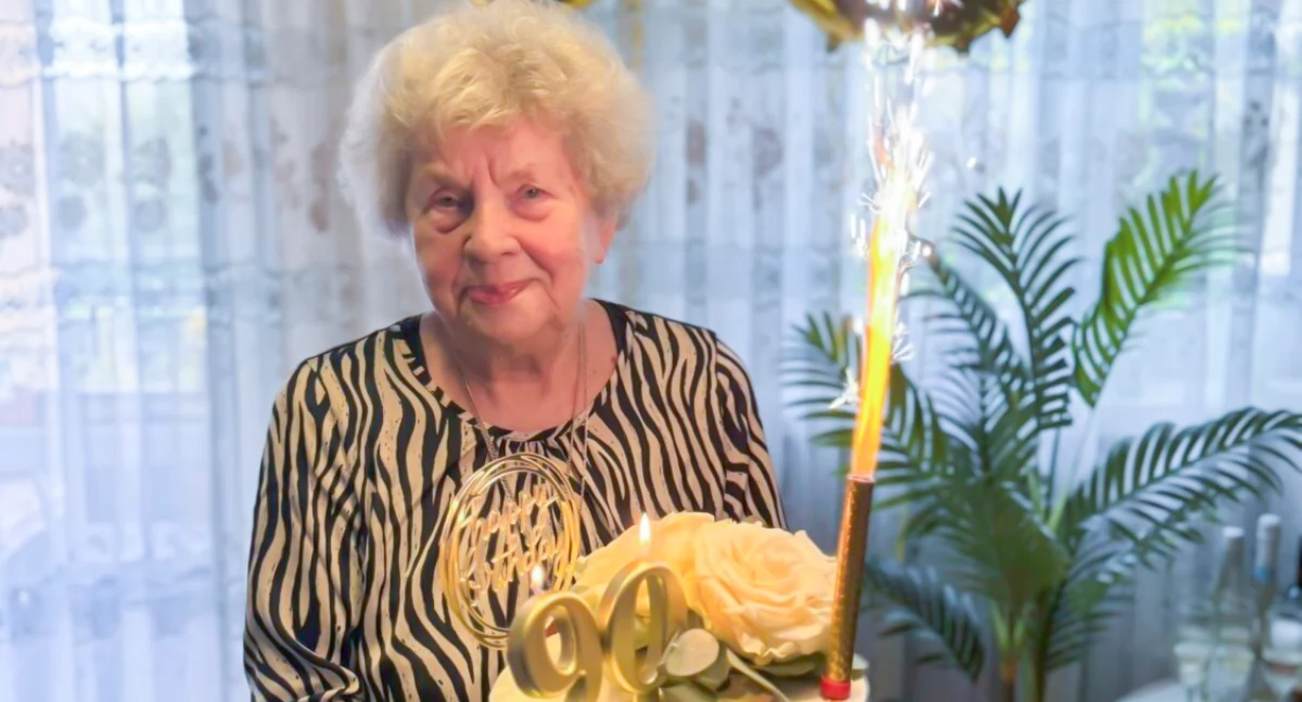 Inne Ciekawostki, Wzruszający jubileusz Garwolinie! Eugenia świętowała urodziny - zdjęcie, fotografia