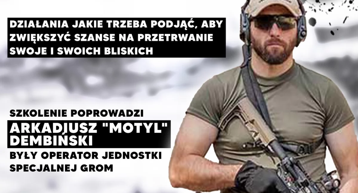 W Powiecie, Szkolenie poprowadzi Motyl przetrwać zagrożenie wojną Darmowe szkolenie sobotę! - zdjęcie, fotografia