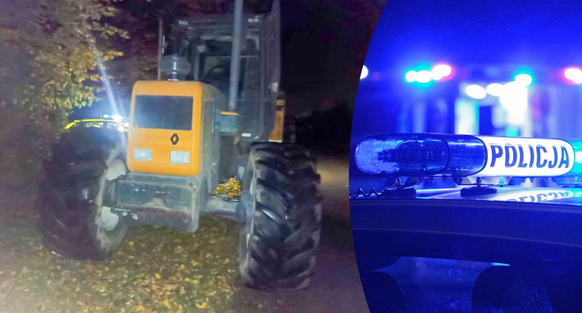 Sprawy kryminalne , Interwencja dyskoteką Policja zatrzymała nietypowego kierowcę - zdjęcie, fotografia