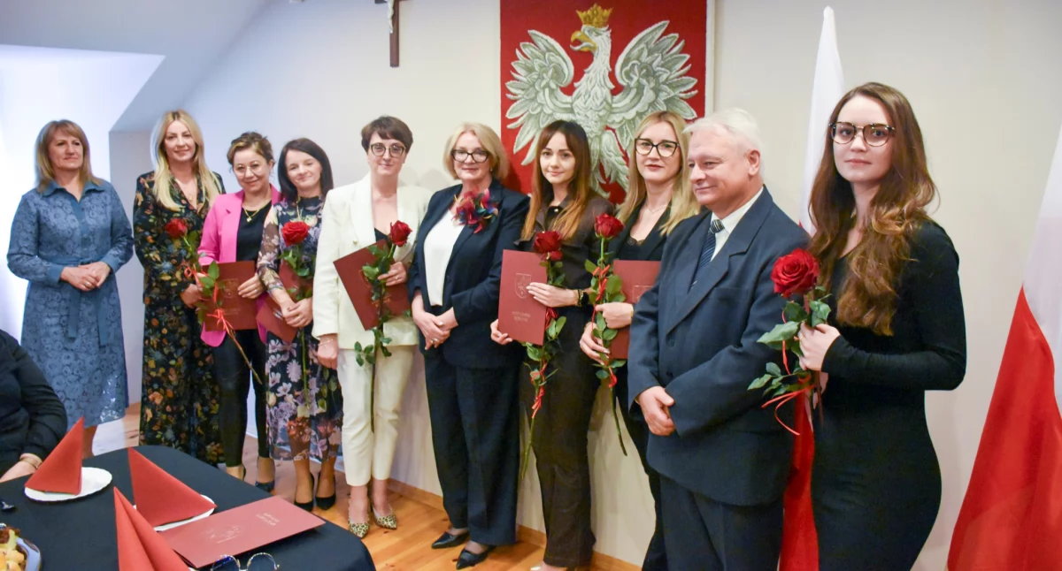 Inne Powiat, Wójt gminy Borowie serca dziękowała został bohaterem spotkania - zdjęcie, fotografia