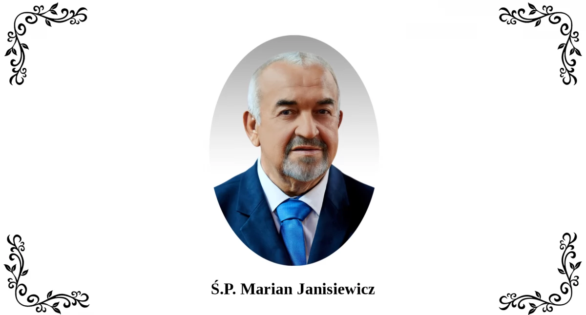 Rodzina śp. Mariana Janisiewicza dziękuje uczestnikom pogrzebu
