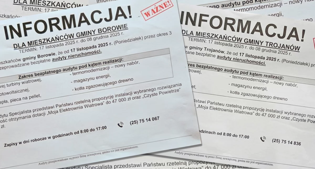 Ostrzeżenie dla mieszkańców! Samorządy apelują o czujność