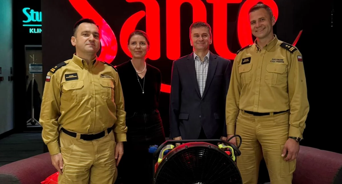 Sante dla straży! Nowoczesny sprzęt przekazany