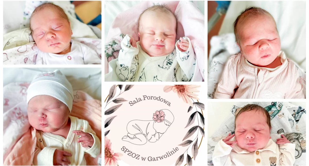 Nasi najmłodsi mieszkańcy: Kornelia, Michaś, Piotruś, Lena i Nastia!