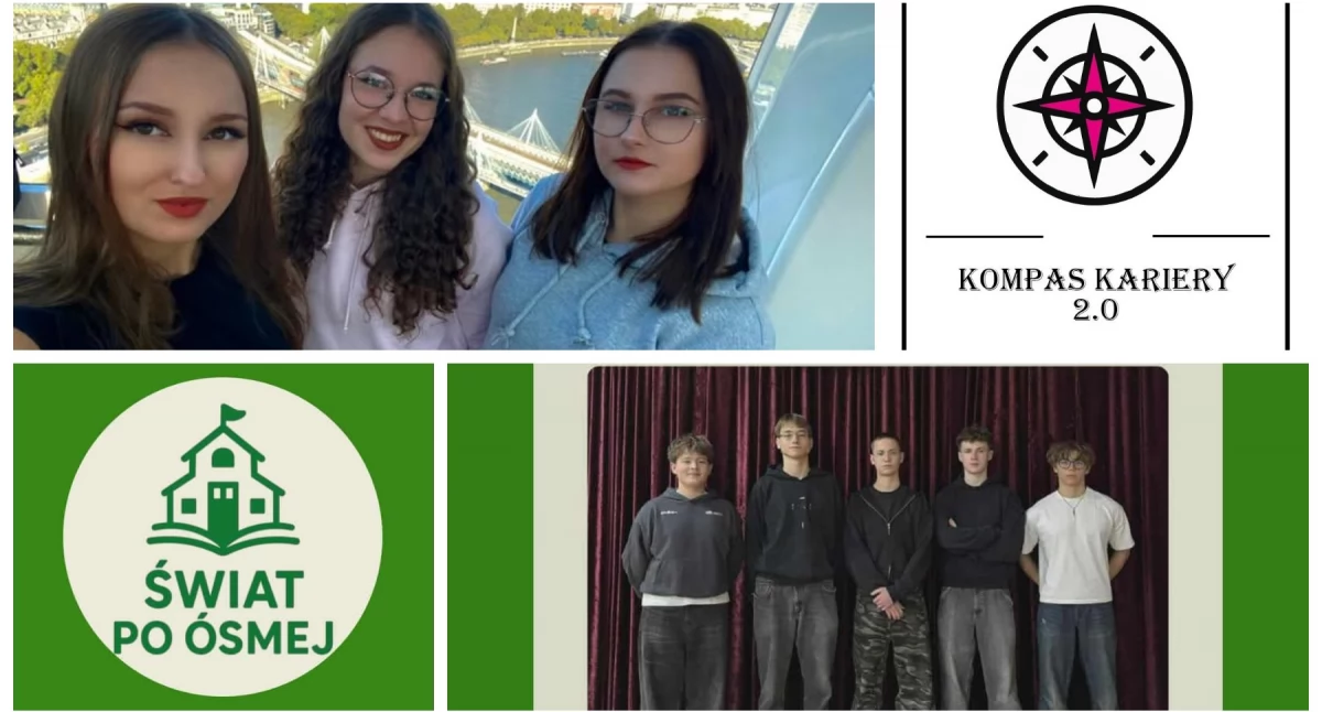 Inne Ciekawostki, Świadomy wybór przyszłości Uczniowie łączą siły projekcie Kompas Kariery Świat Ósmej - zdjęcie, fotografia