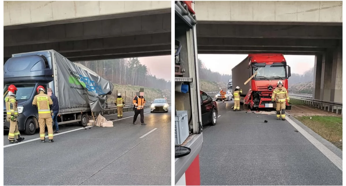 Wypadki drogowe , kolizje ekspresowej godzinę porannym szczycie! - zdjęcie, fotografia